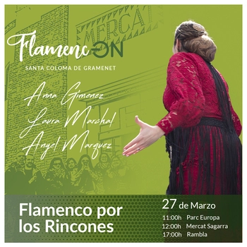 Varios artistas en el festival Flamenc-ON