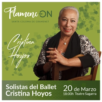 Cristina Hoyos en el festival Flamenc-ON