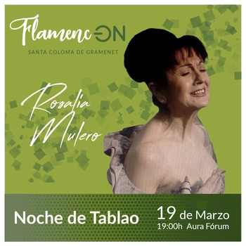 Rosalía Mulero en el festival Flamenc-ON